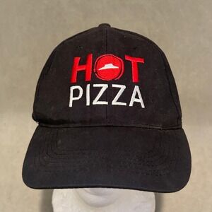 Pizza Hut Hot Pizza No One Outpizzas The Hut Black Baseball Hat Cap Adjustable